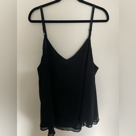 torrid Tops - *CLOSING SHOP MUST GO*Torrid Sophie chiffon double layer swing cami